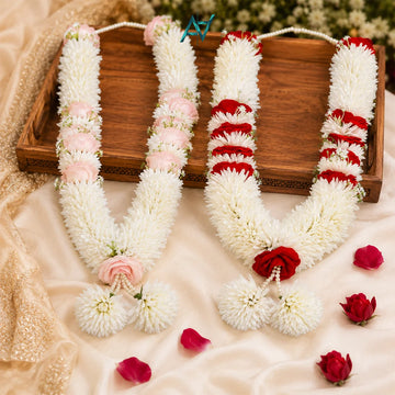 Premium Wedding Haar Varmala for Bride & Groom | Artificial Bridal Garland | Nikkah, Mehndi & Barat