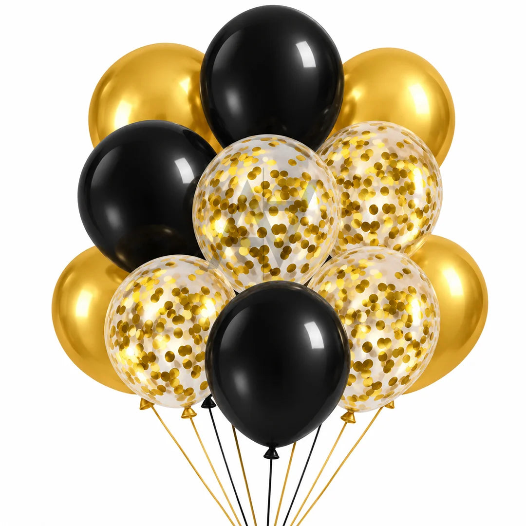 Confetti Latex Balloon Set