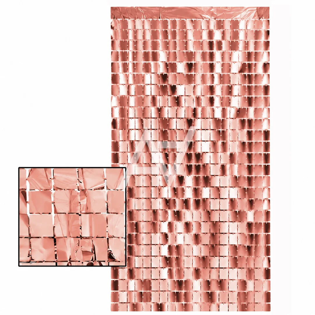 Small Box Foil Curtains