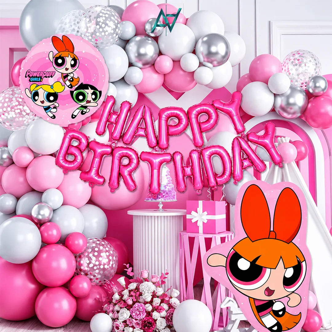 Happy Birthday Girls Decoration Kit