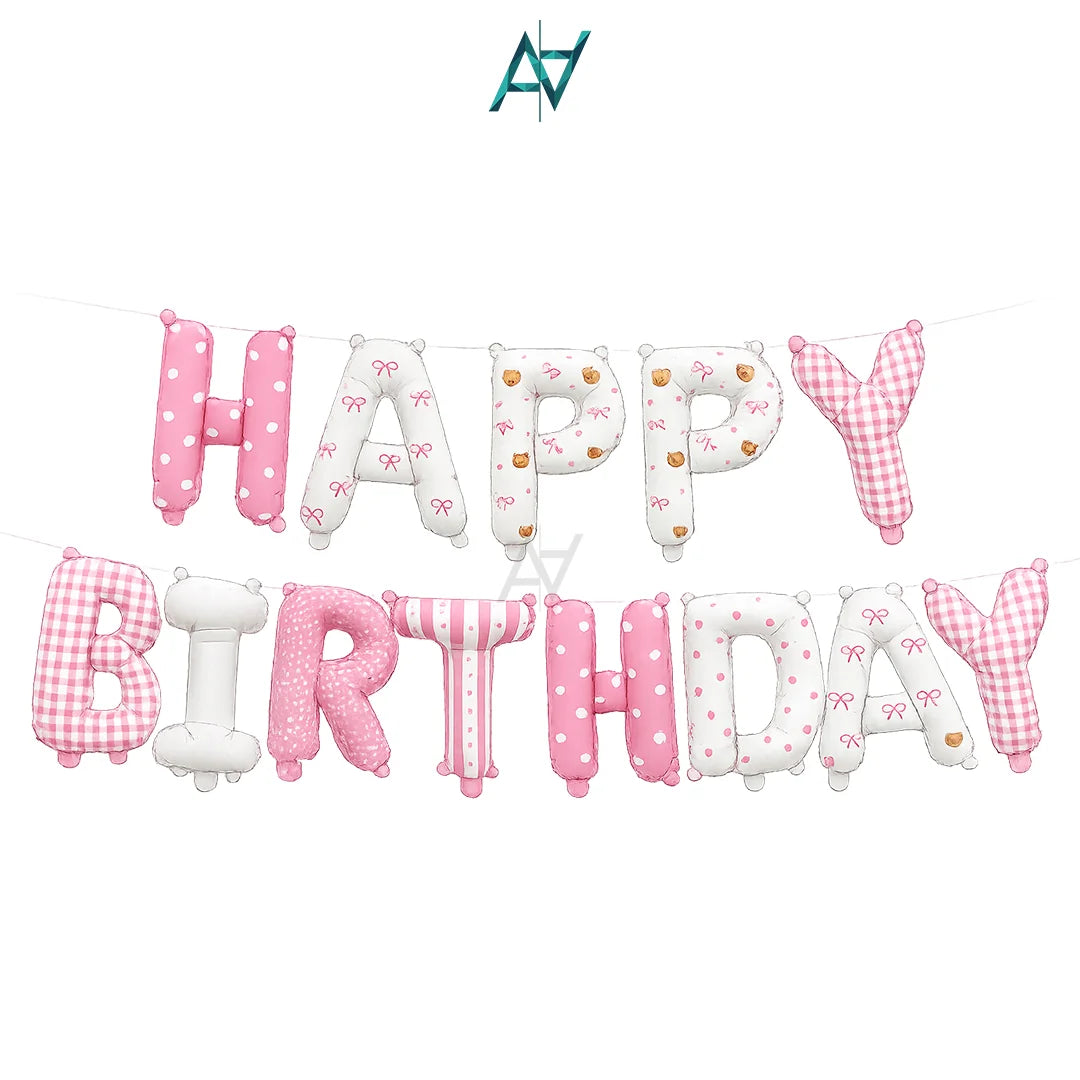 Happy Birthday Foil Balloons - Multiple Themes