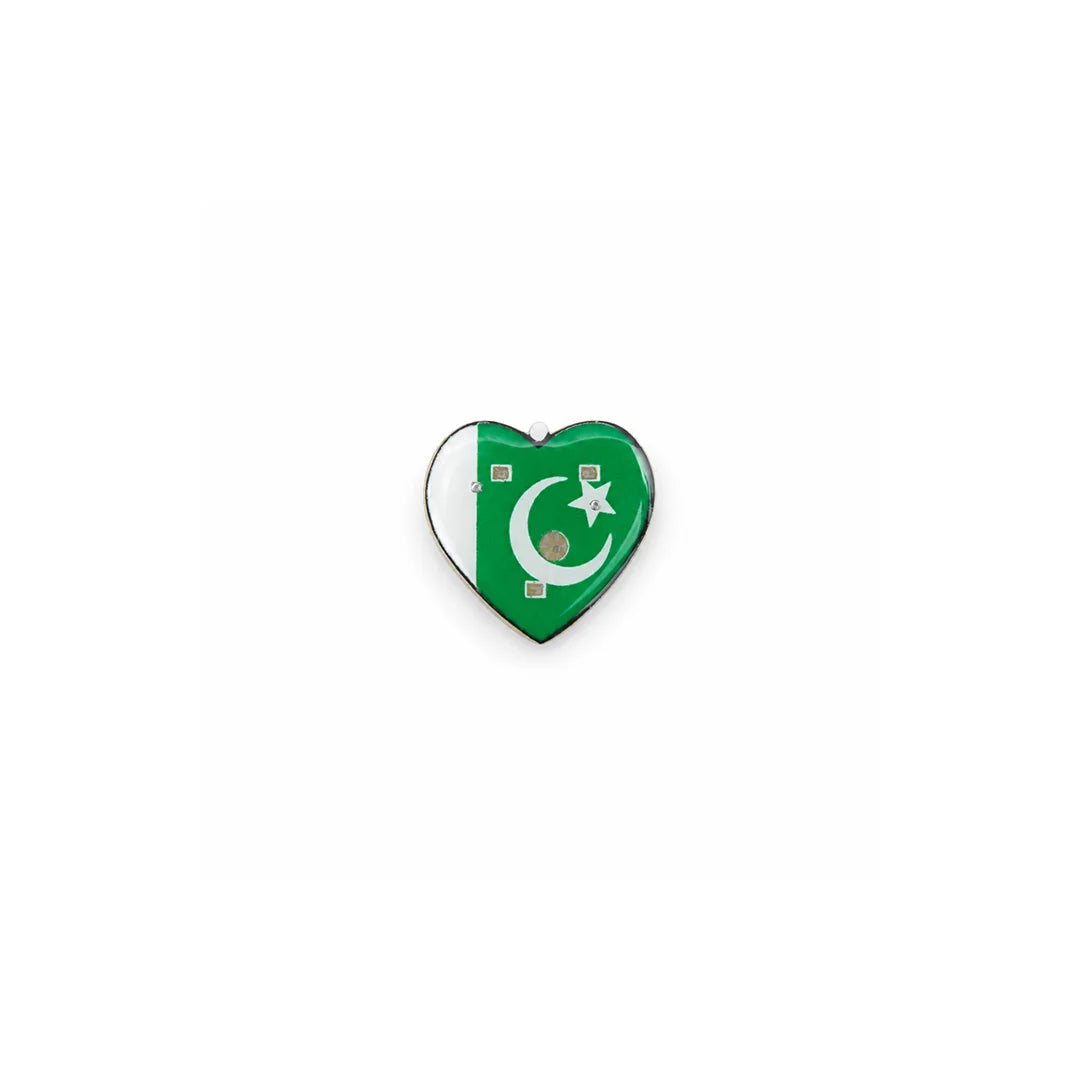 Pakistan Independence Day Light Badges