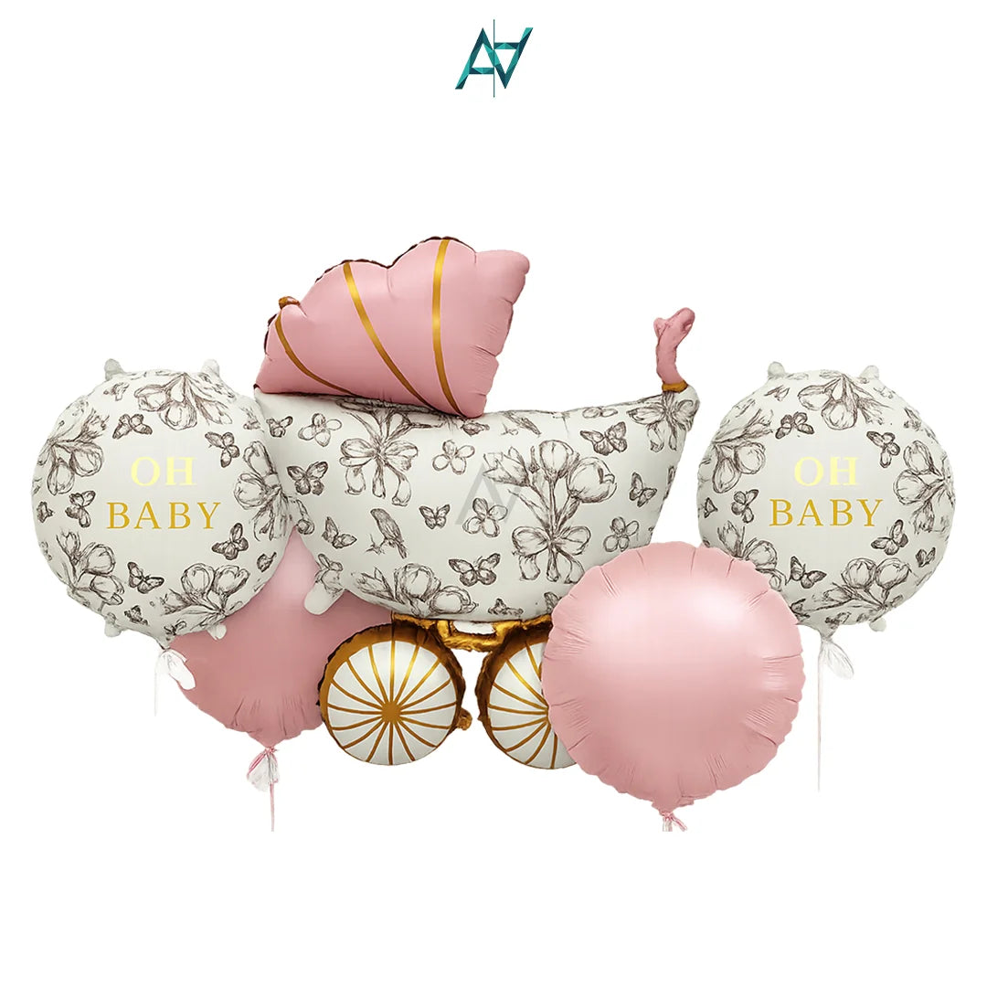 Oh Baby Foil Balloon Set