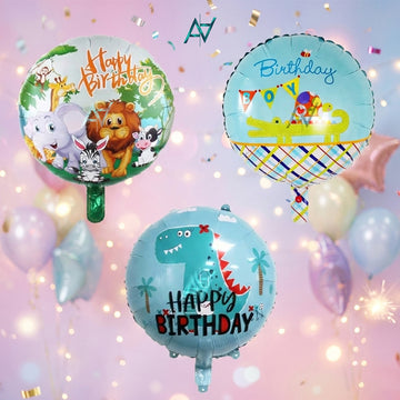 Happy Birthday Foil Balloons
