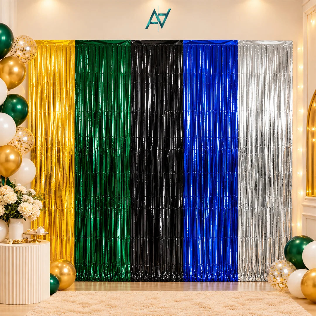 Foil Fringe Curtain