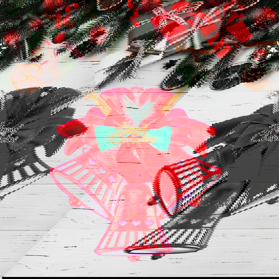 Artificial Hanging Christmas Ball 1 Pcs for Christmas Party decor - ardor