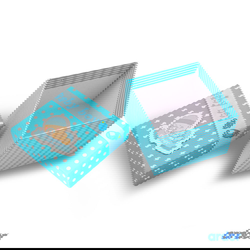 Baby Boy - 250 Grams Birth Announcement Mithai Boxes - ardor