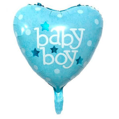Baby Boy Heart Foil Balloons - ardor