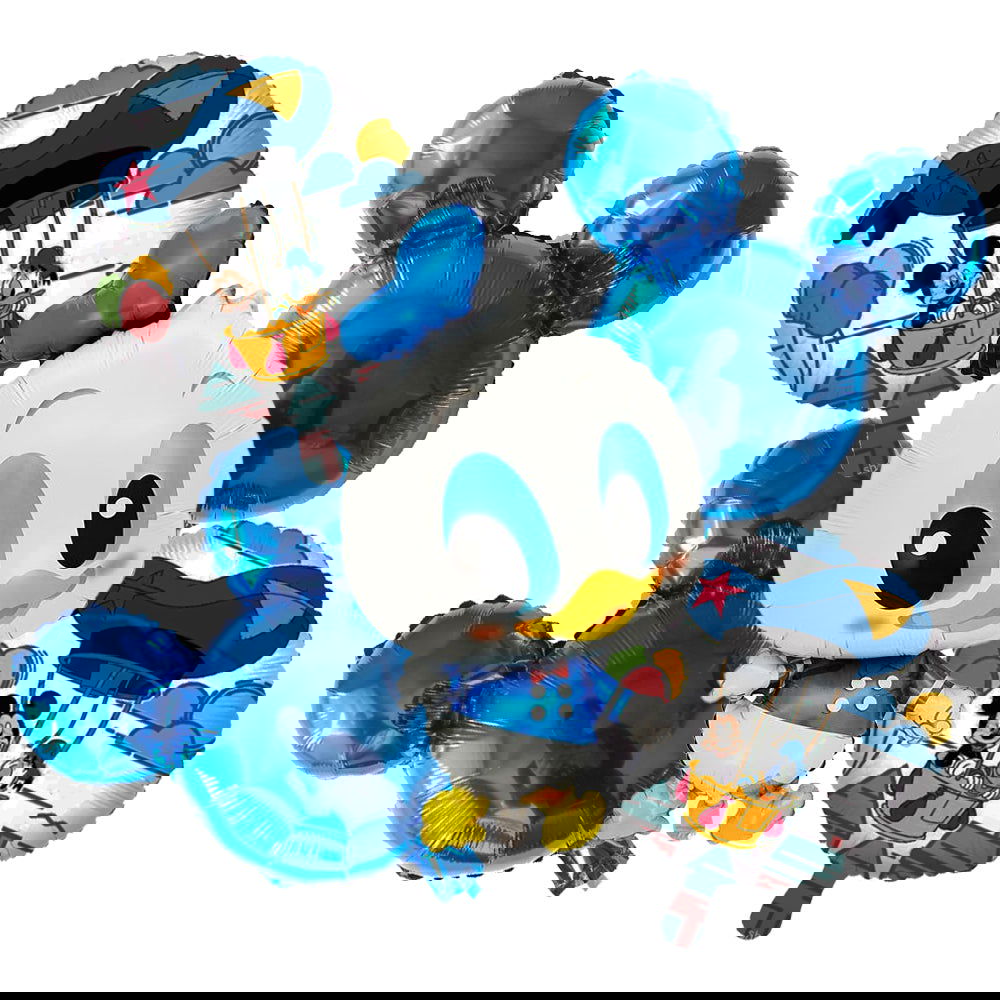 Baby Donald Duck 5 Pcs Foil Balloons Set