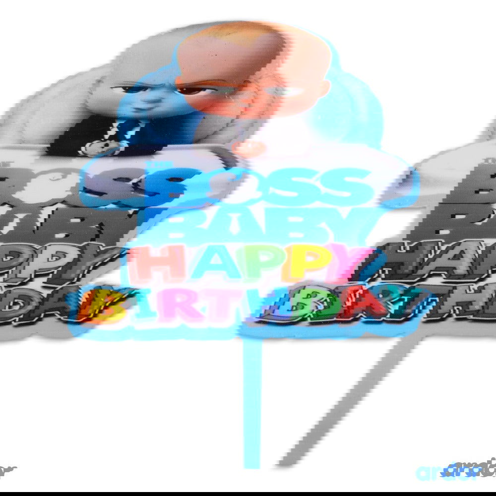 Boss Baby Theme Cake Topper - ardor