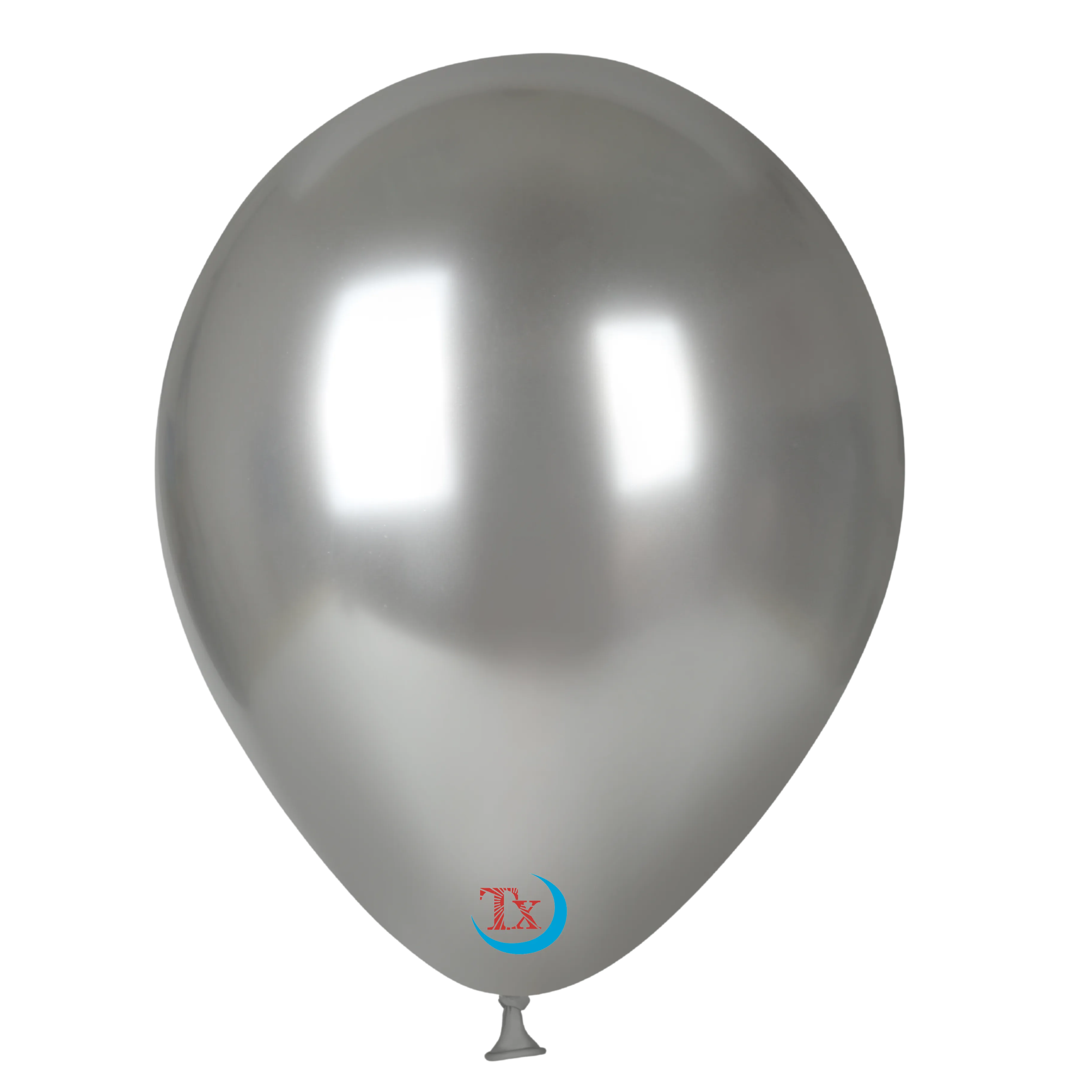 Silver Chrome Latex Balloon
