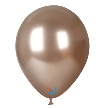 Champagne Chrome Latex Balloon