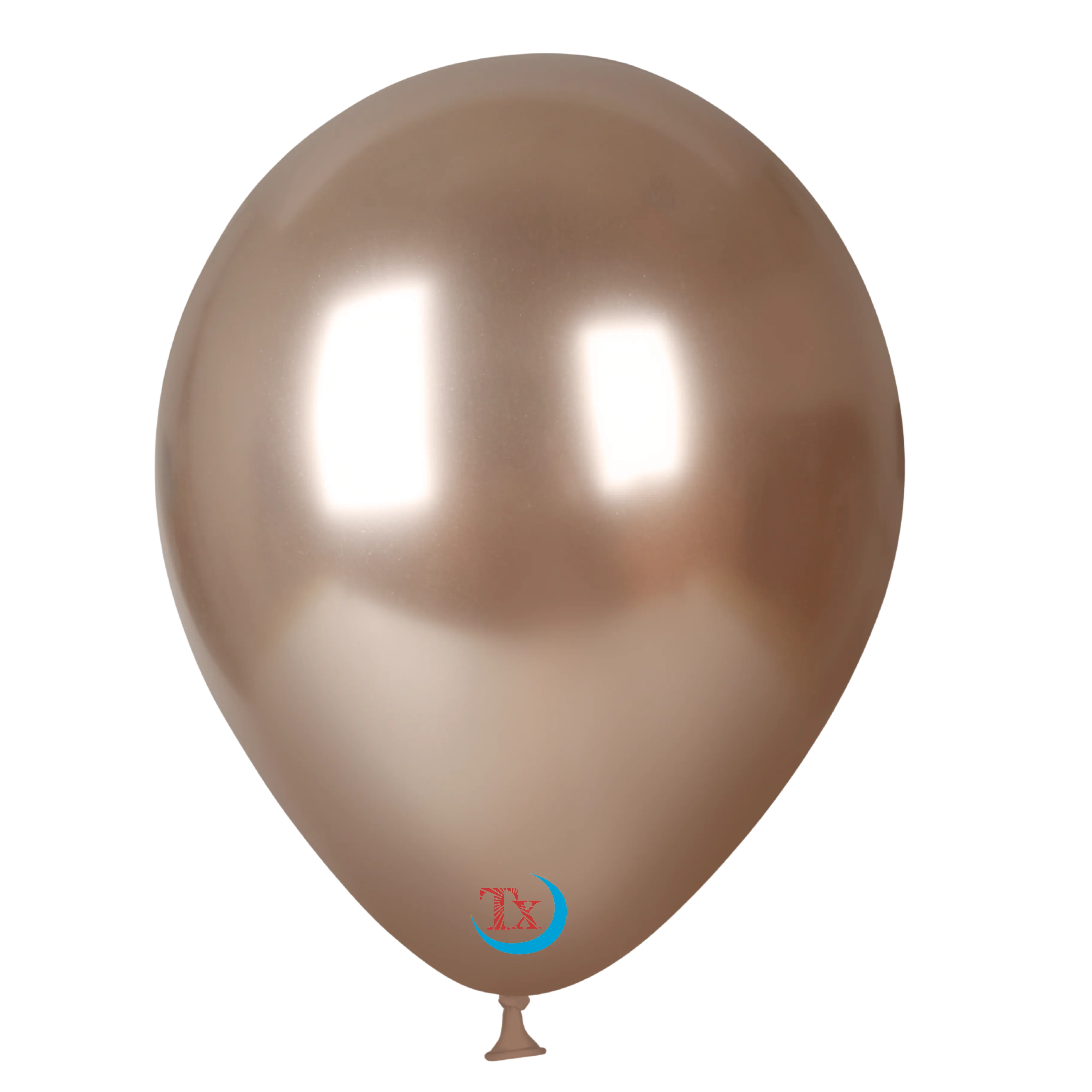 Champagne Chrome Latex Balloon