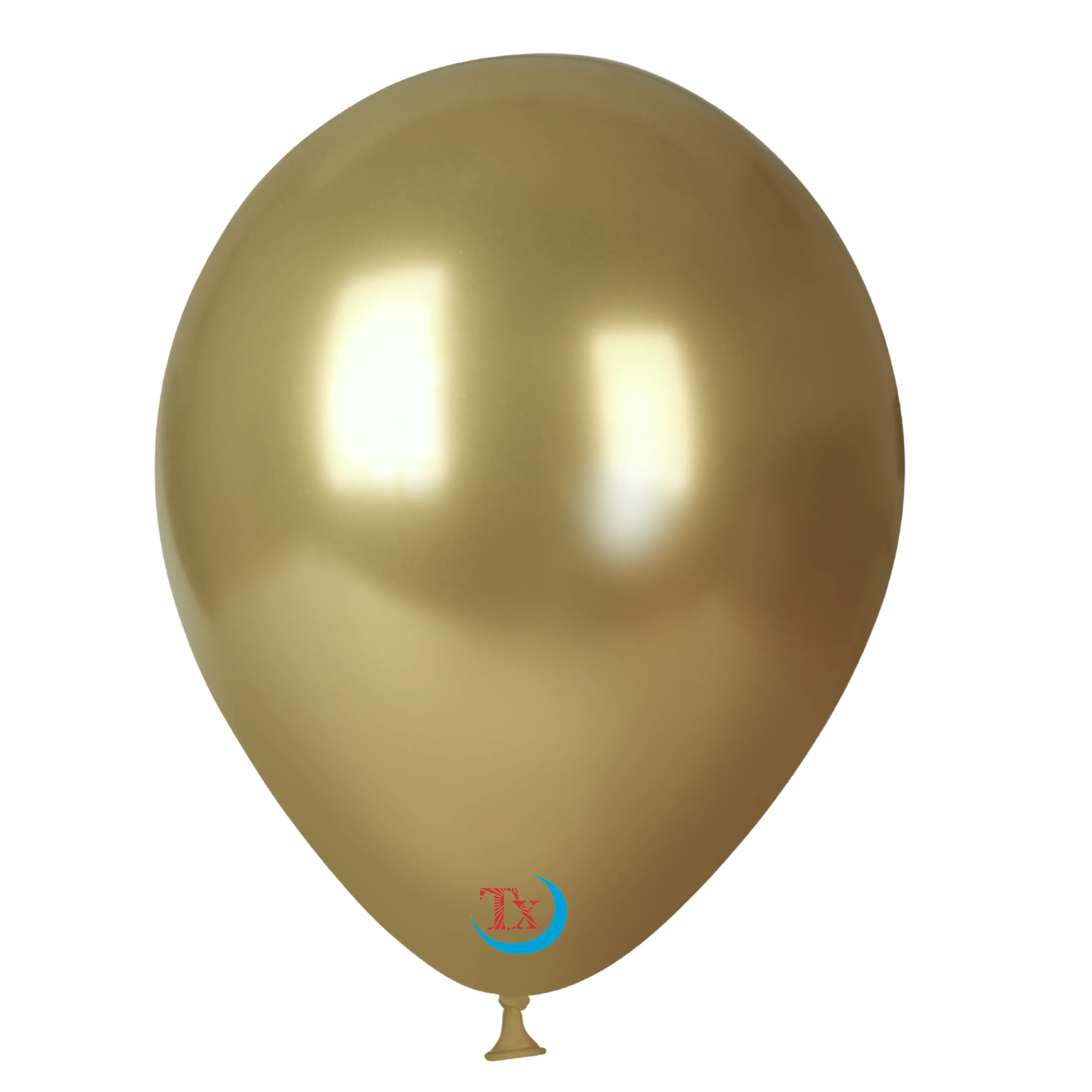 Light Golden Chrome Latex Balloon