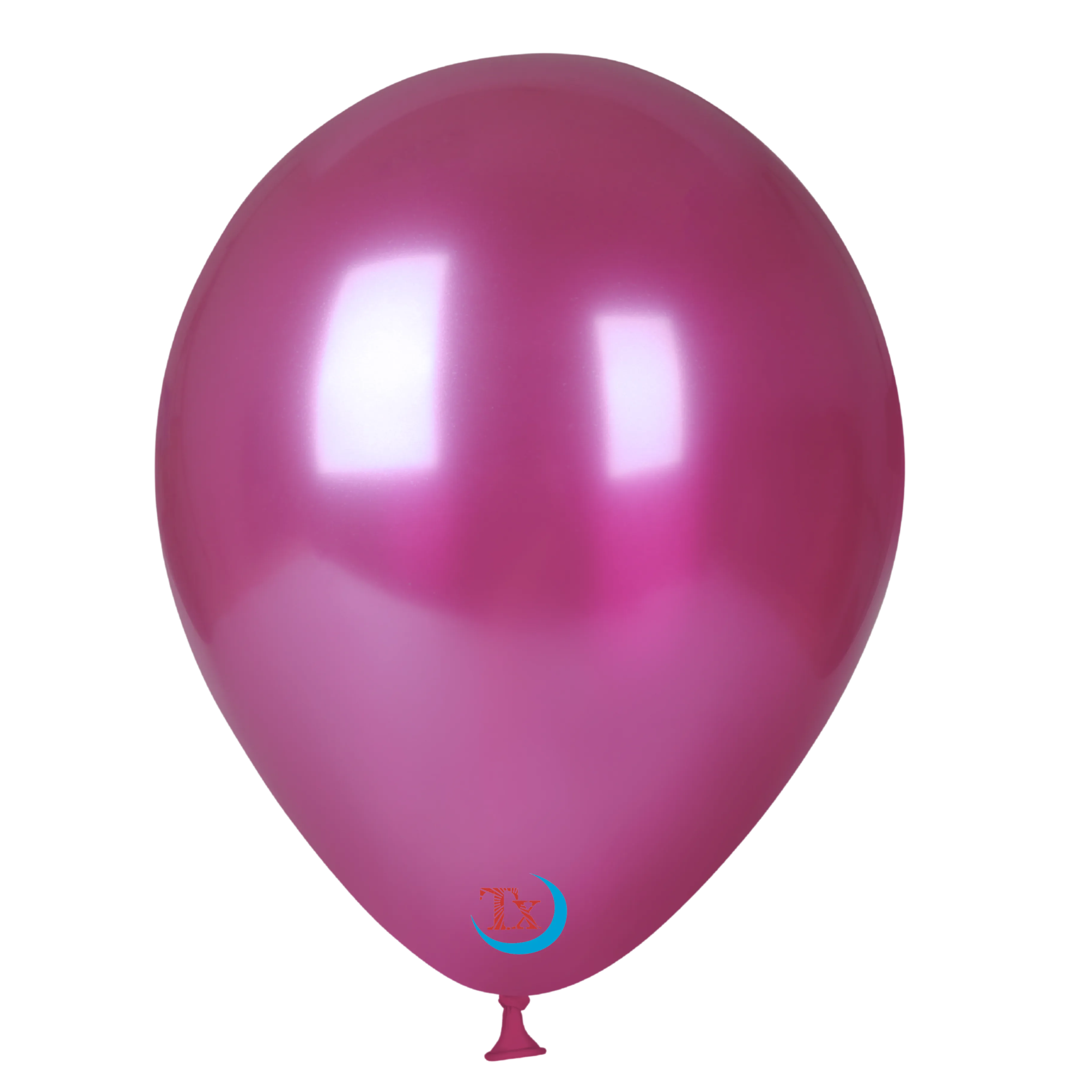 Peach Chrome Balloon