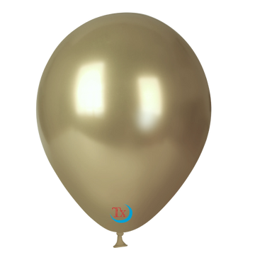 Sand Gold Chrome Latex Balloon