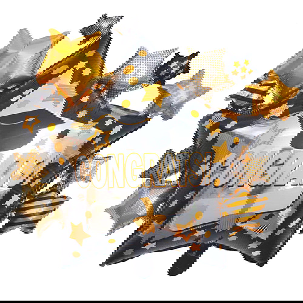 Congrats Star Foil Balloons - ardor