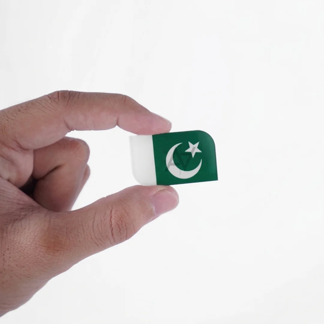 Pakistani Flag Badges