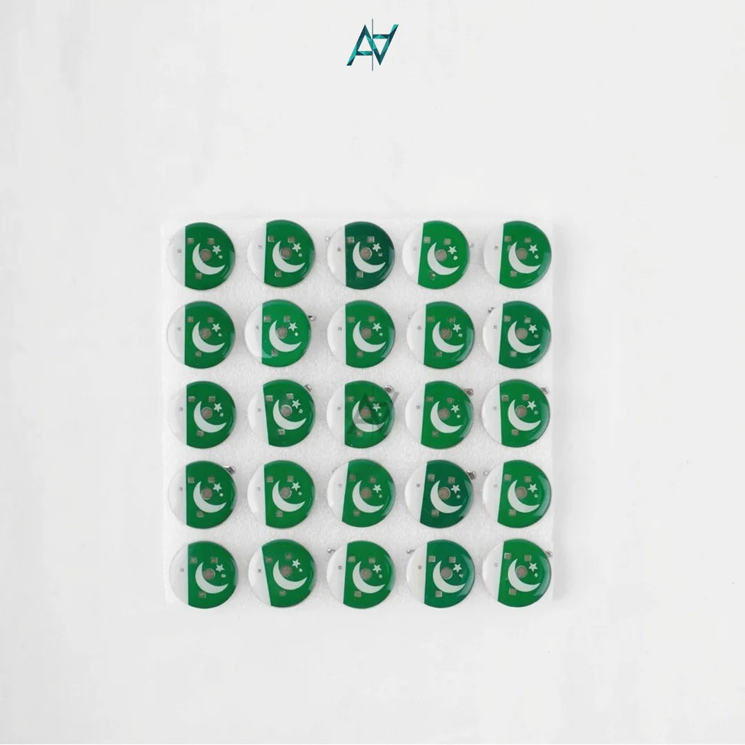 Pakistan Day - LED Light Badges