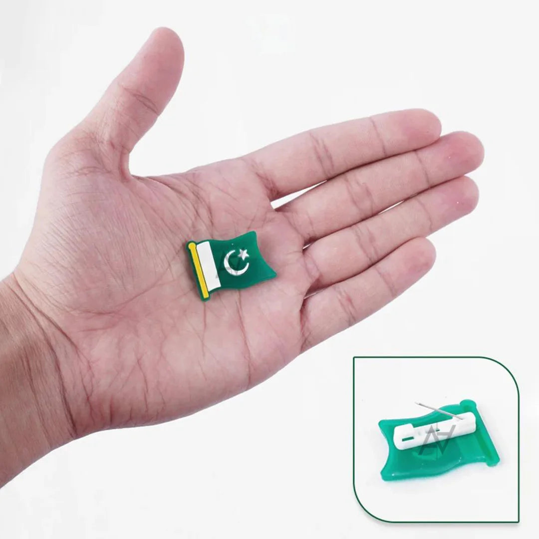 Pakistani Flag Badges