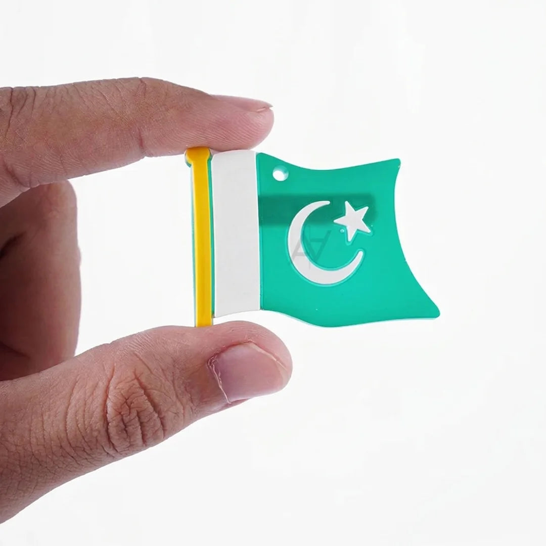 Pakistani Flag Badges