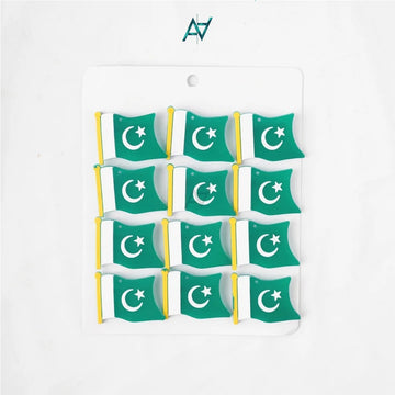 Pakistani Flag Badges