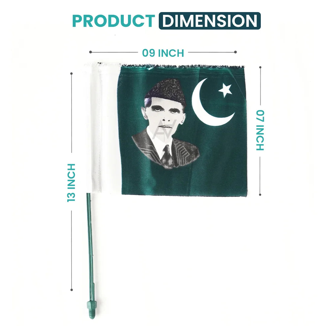 Pakistan Flag Holdable Flag