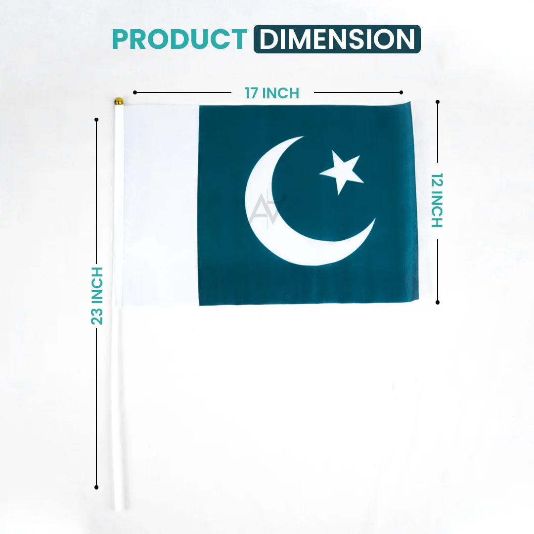 Holdable Pakistan Flag