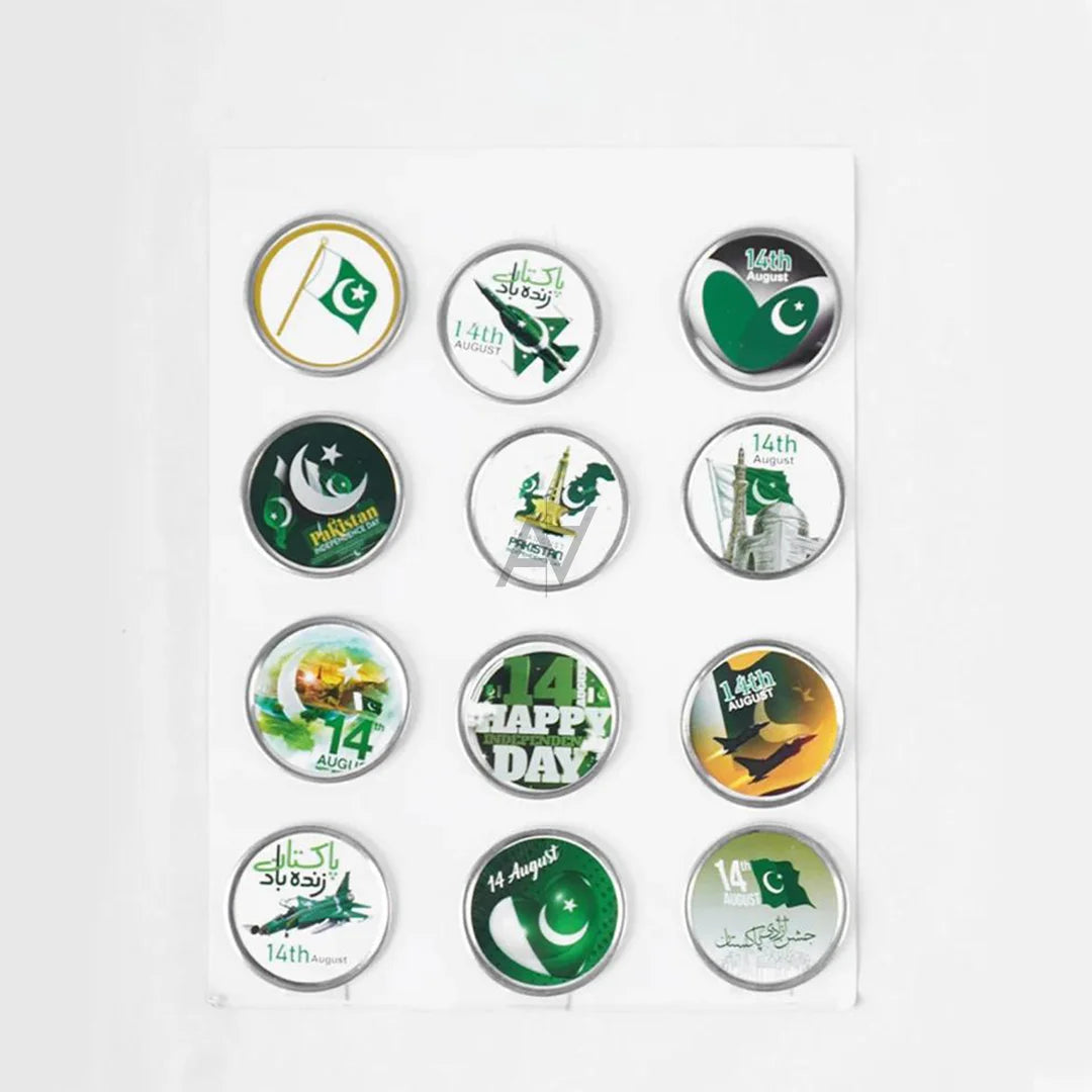 14th August Badges