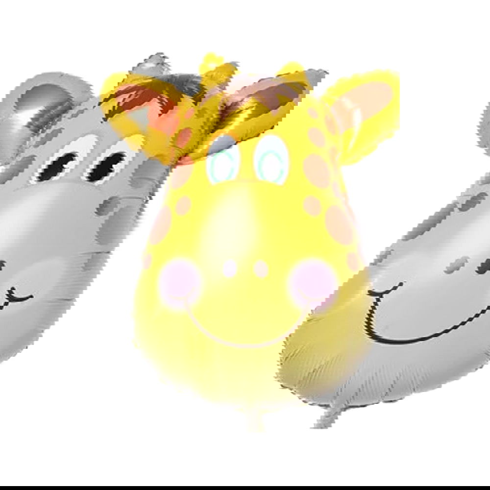 Giraffe Face Foil Balloon - ardor