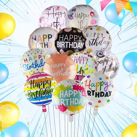 Happy Birthday Foil Balloon