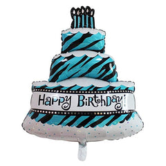 Happy Birthday Cake Foil Balloons - ardor