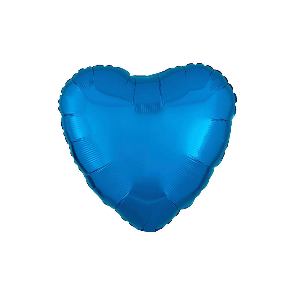 Heart Shape Dark Blue Colored Balloon - ardor