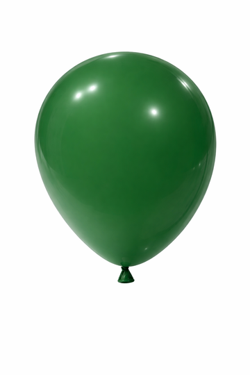 Forest Green Latex Balloon