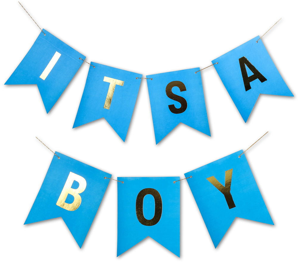 Its a Boy Bunting Banner 