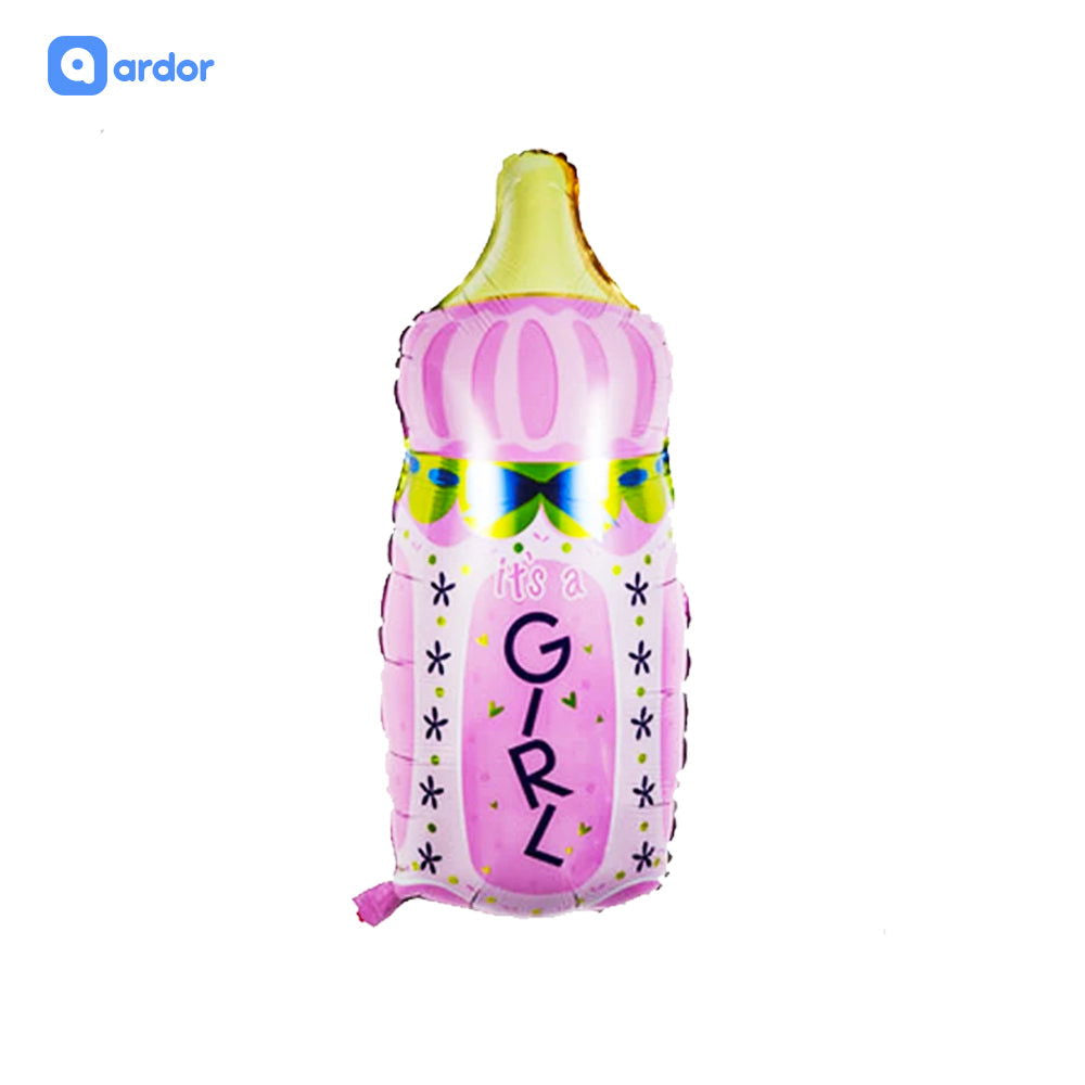 Its a Girl Feeder Shaped Foil Balloons - ardor