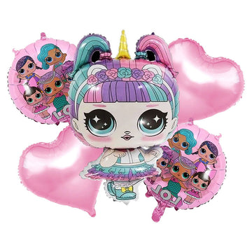 L.O.L 5 pcs Foil Balloons Set - ardor