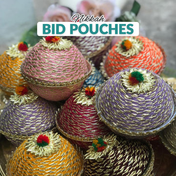 Nikkah Bid Pouches for Nikkah Ceremony