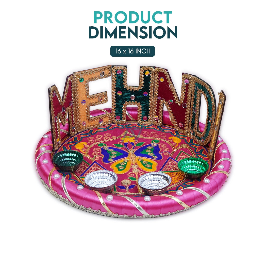 Mehndi Thaal Decorative