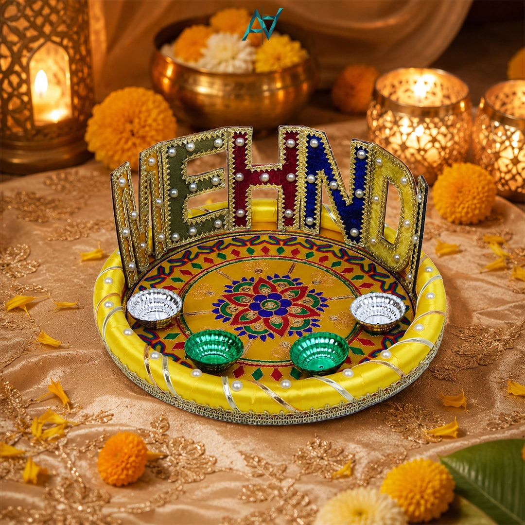Mehndi Thaal Decorative