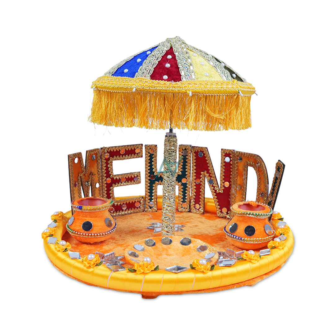 Mehndi Thaal Decorative
