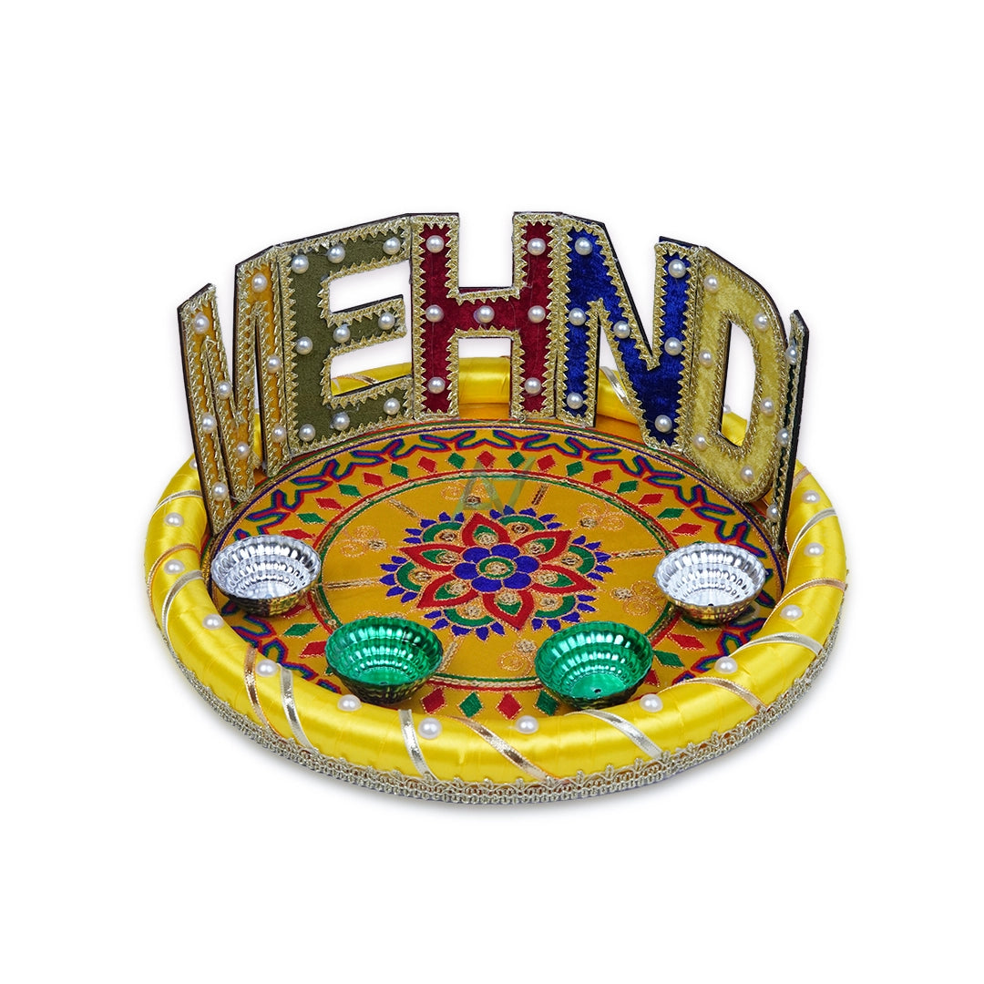Mehndi Thaal Decorative