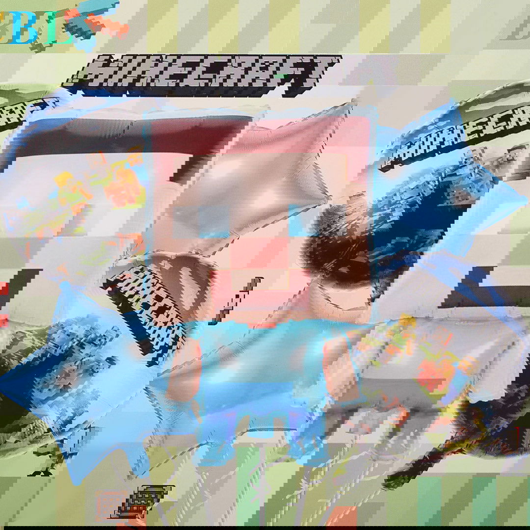 Minecraft Foil Balloons 5 Pcs  Set