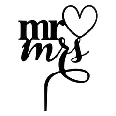 Mr & Mrs Cake Topper - ardor