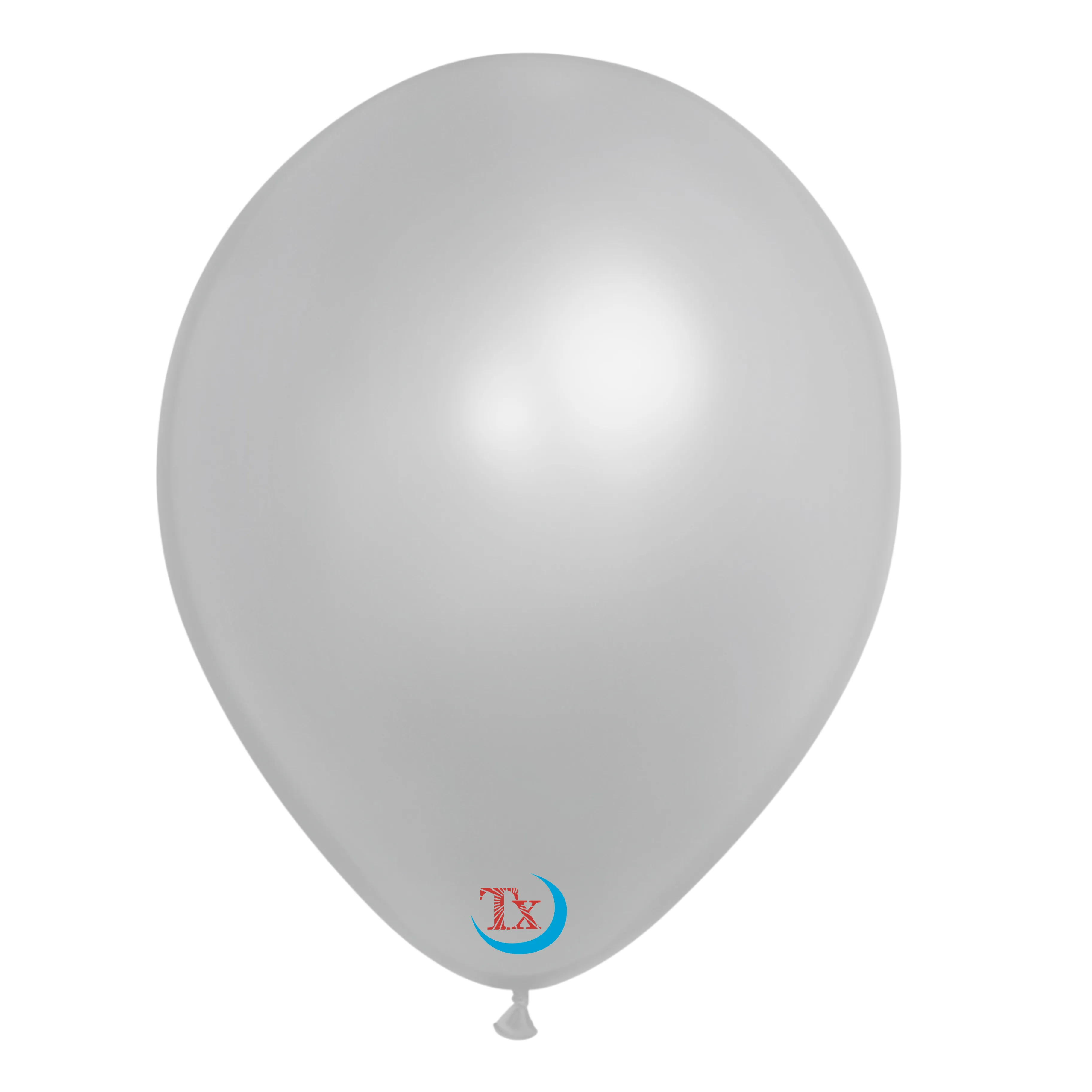 Silver Latex Balloon