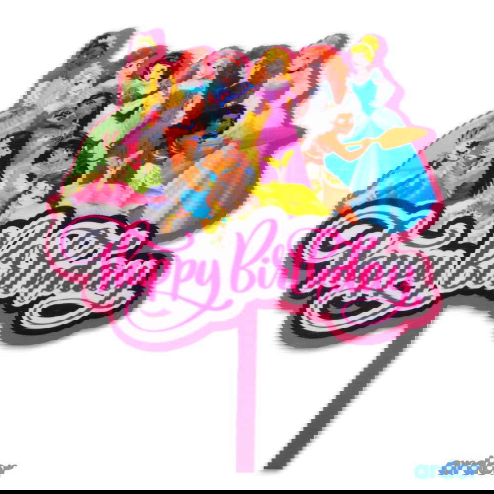 Princess Theme Cake Topper - ardor