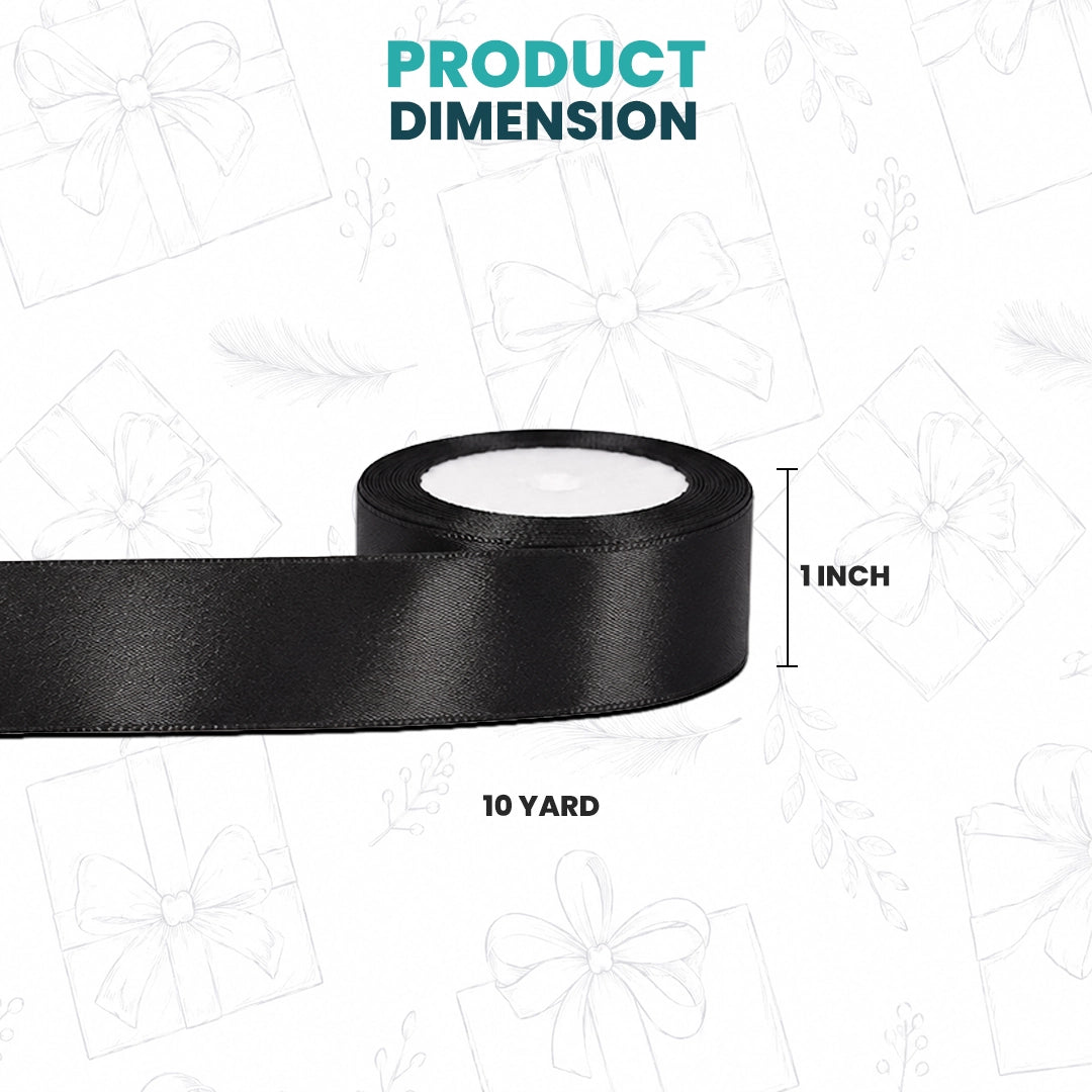 Satin Ribbon Roll – 1 Inch (10 Yards)