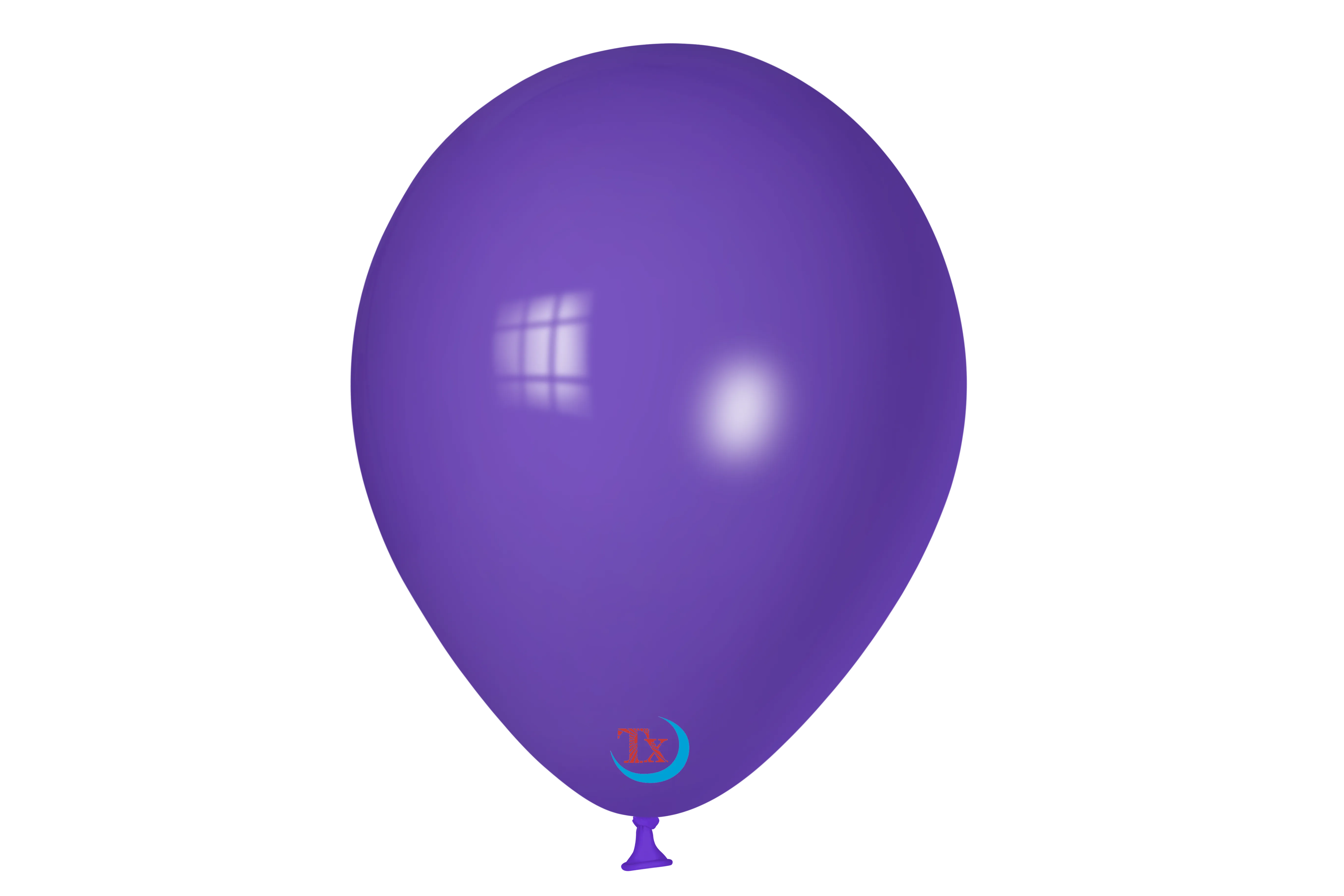 Dark Purple Latex Balloon