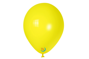 Yellow Latex Balloon