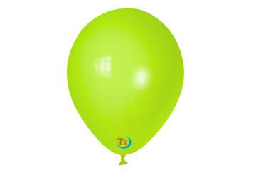 Lime Green Latex Balloon
